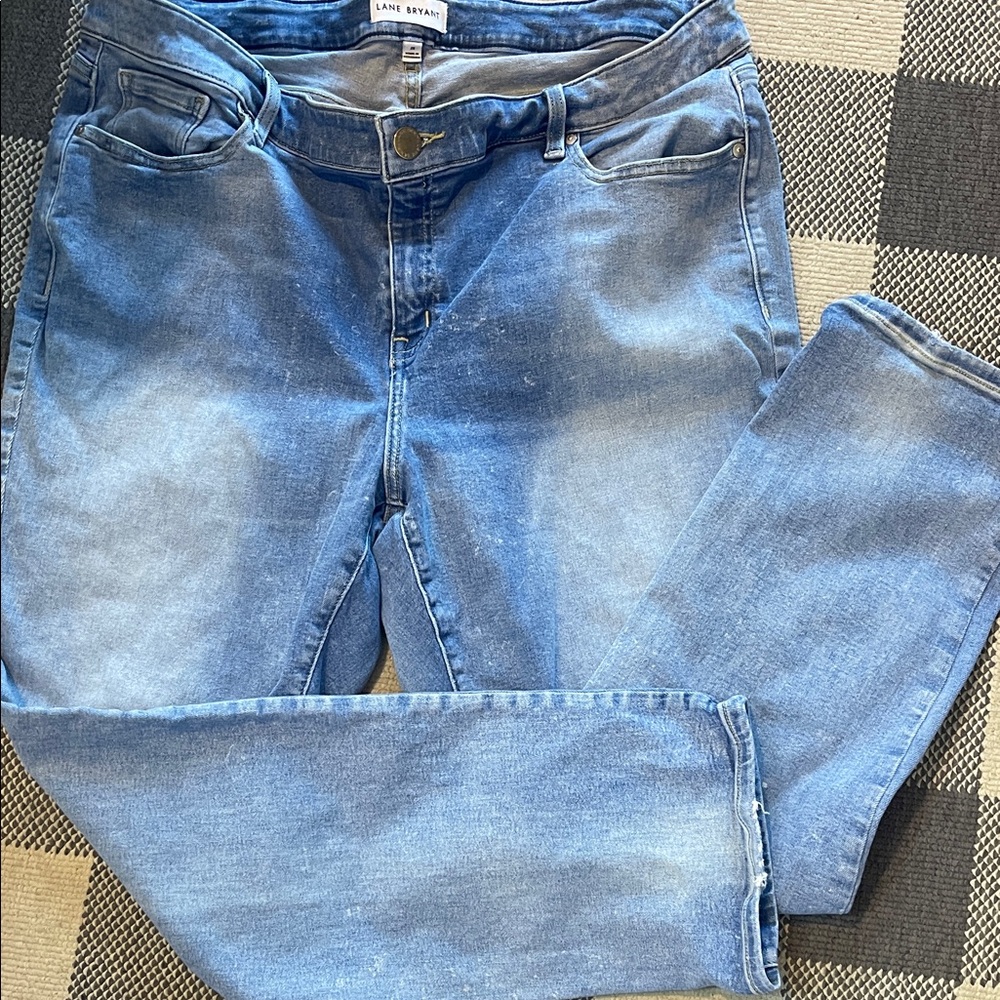 Lane Bryant Flex Magic waist Mid rise Straight jeans 20